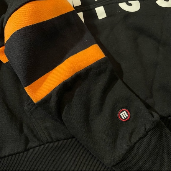 Meters/Bonwe Melting Sadness MTEE Black “Viva La Carrot” Graphic Hoodie Size M - Picture 3 of 9